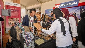 30 UMKM Binaan Pertamina Unjuk Produk di Bazar MotoGP Mandalika 2026