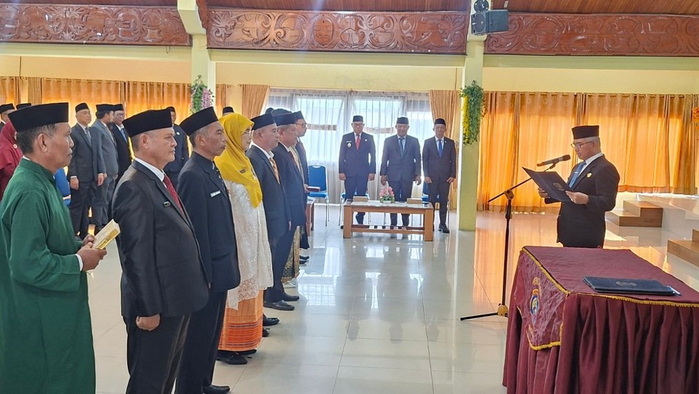 Pemkot Tarakan Terapkan Sistem Manajemen Talenta, 5 Pejabat Pimpinan Tinggi Pratama Dilantik