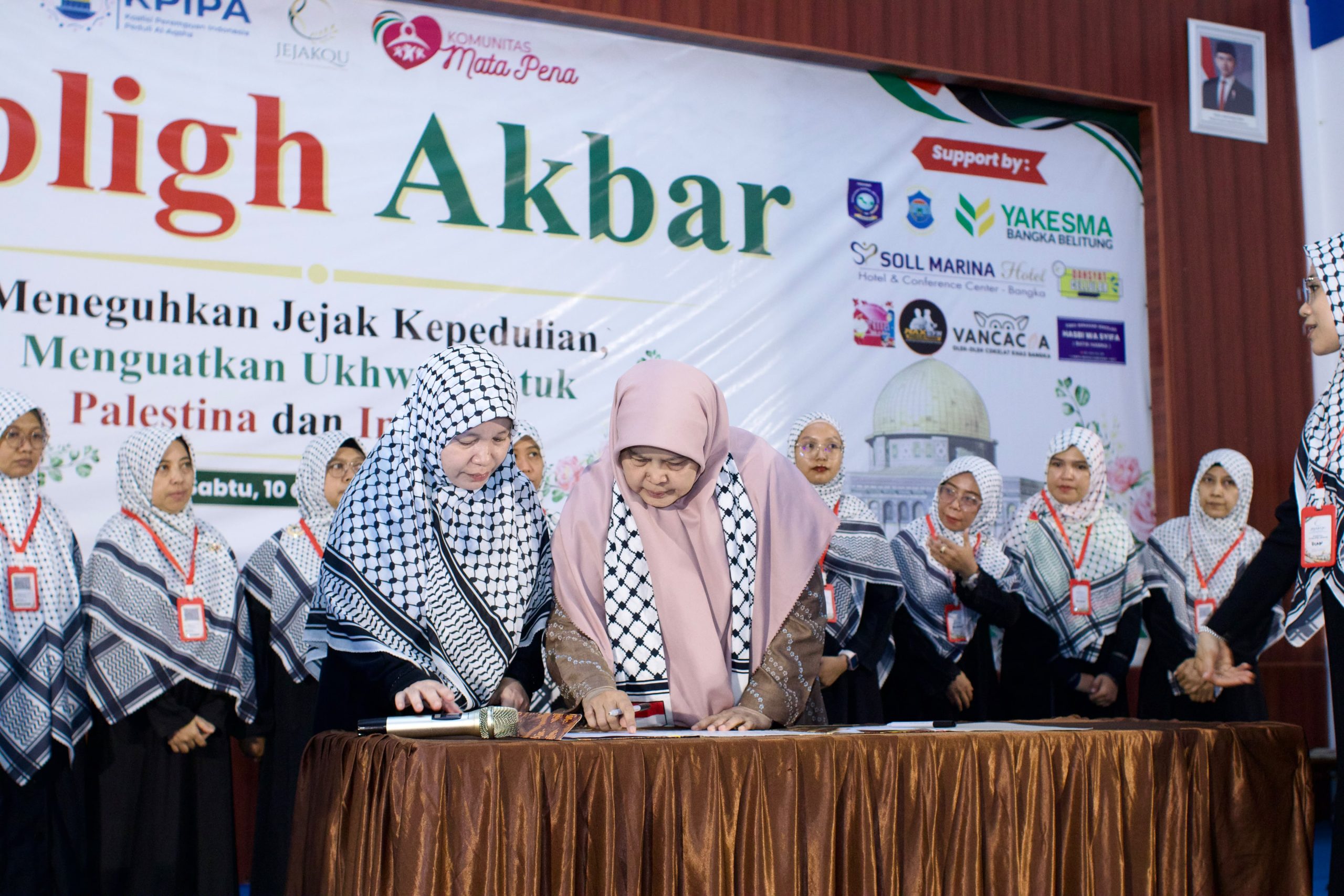 KPIPA Luncurkan JEJAKQU di Bangka Belitung, 400 Peserta Hadiri Tabligh Akbar Dua Hari untuk Palestina