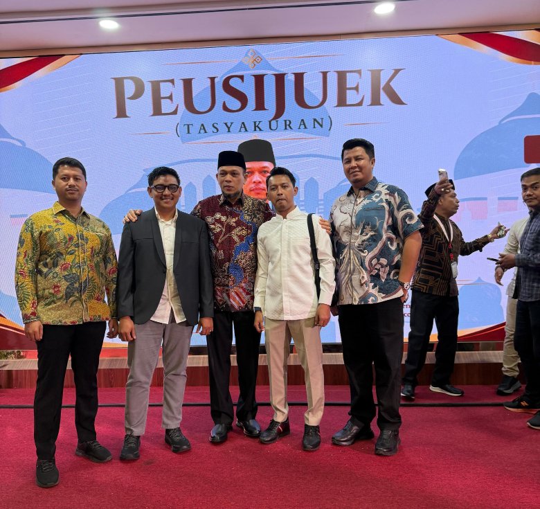 3 Pejabat Asal Aceh Jalani Peusijuk di Jakarta, Husaini Minta Kontribusi Nyata untuk Daerah
