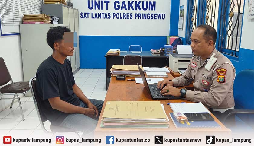 Sopir Truk Fuso Tabrakan Maut di Pringsewu Menyerahkan Diri ke Polsek Kalirejo, 2 Pelajar SMP Tewas