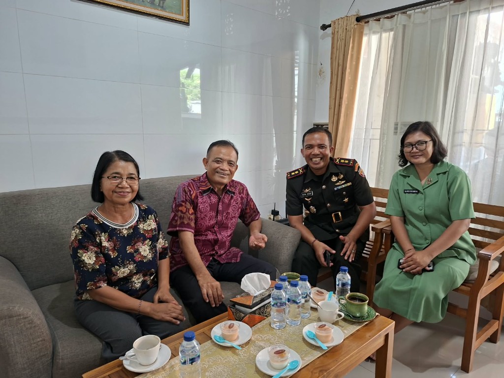 Kodim 1623/Karangasem Gelar PPBN di SD Negeri 1 Pesedahan Manggis, 100 Peserta Ikut Kirab Merah Putih