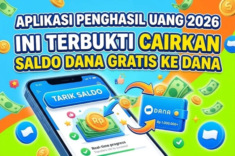 Aplikasi Penghasil Uang 2026 Klaim Cairkan Saldo DANA Tanpa Undang Teman
