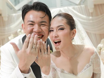 Shanice Margaretha Resmi Menikah dengan Nicholas Audley