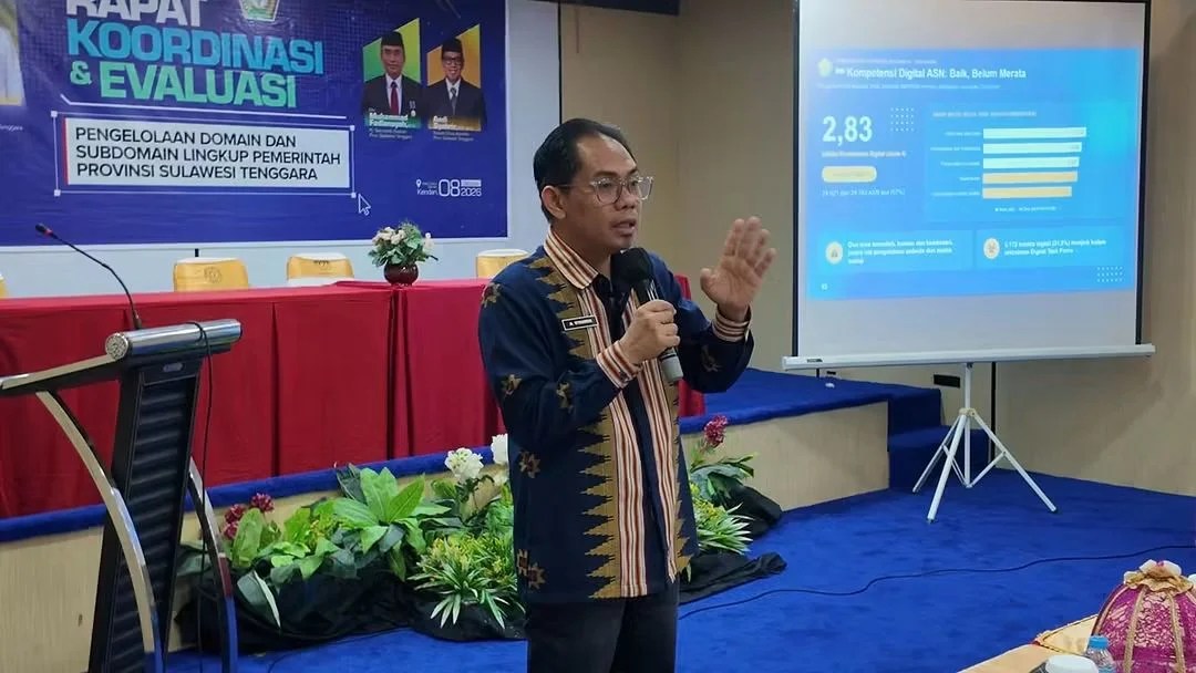 Seluruh Perangkat Daerah Pemprov Sultra Kini Punya Website Resmi, Kominfo Soroti 2 Masalah Pengelolaan