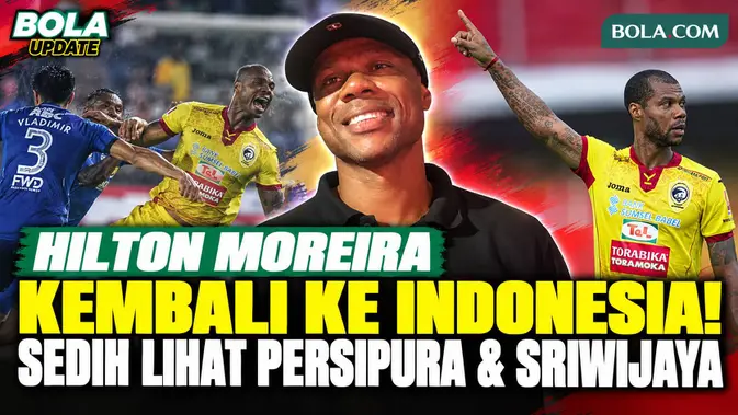Hilton Moreira Kembali ke Indonesia, Kini Jadi Asisten Pelatih Madura United