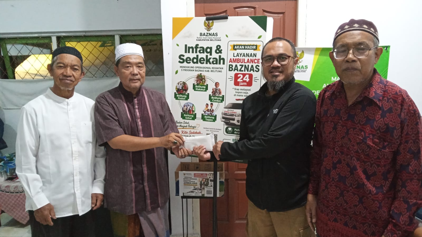 IPHI Belitung Donasi Rp 10,937 Juta untuk Pengadaan Ambulance 24 Jam BAZNAS Belitung