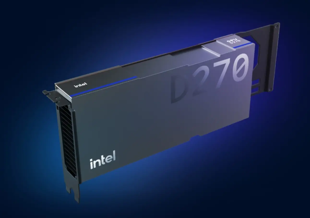 Intel Rilis Akselerator AI D270 dengan Memori 480 GB per Kartu