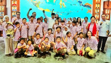 Prabowo Kunjungi Museum Nasional di Hari Museum Indonesia, Ajak Pelajar Kenali Sejarah Bangsa
