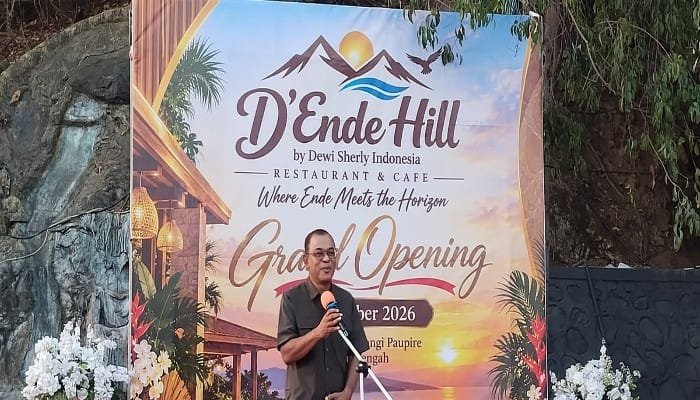 D'Ende Hill Cafe and Resto Dibuka di Kaki Lena, Bupati Ende Sebut Bakal Genjot PAD dan Ekonomi Kuliner
