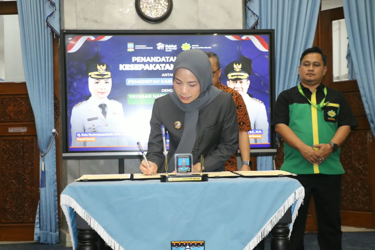 Pemkab Serang Gandeng Habitat Indonesia dan Komida Tata Kawasan Kumuh Domas Pontang, Siapkan Relokasi Warga Bantaran Sungai