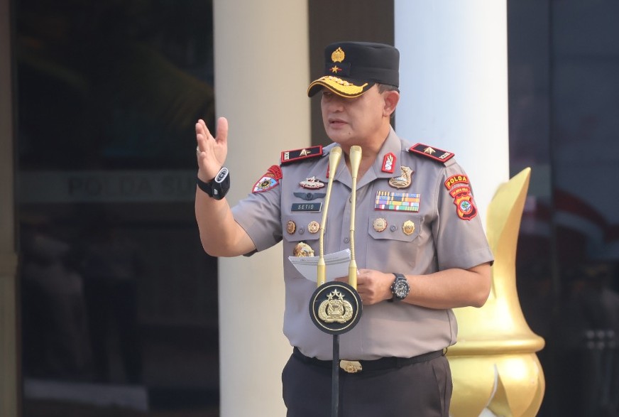 8 Poin Polisi Bersama Masyarakat yang Dijabarkan Wakapolda Sulut dalam Apel Pagi di Mapolda