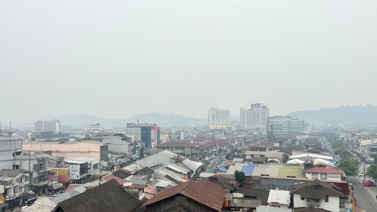 BMKG Prakirakan Udara Kabur Selimuti Kaltim dan IKN, PM2.5 Samarinda Capai 78,6 Mikrogram
