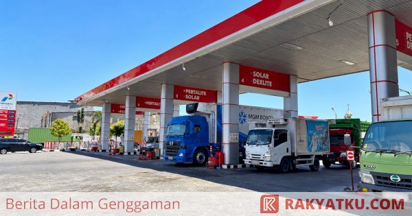 Pertamina Patra Niaga Uji Coba Klasterisasi Layanan Biosolar di SPBU Makassar, Atur Antrean Bus dan Truk