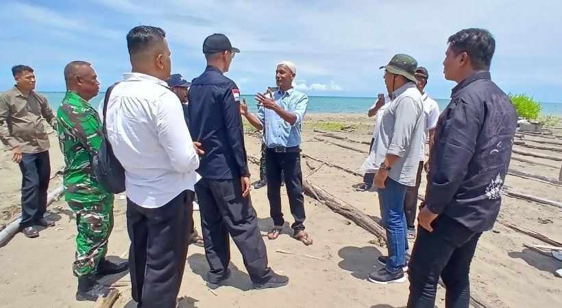 Anggota DPR RI TA Khalid Kunjungi Gampong Lancang Bireuen, Nelayan Minta Perahu dan Pukat Pengganti