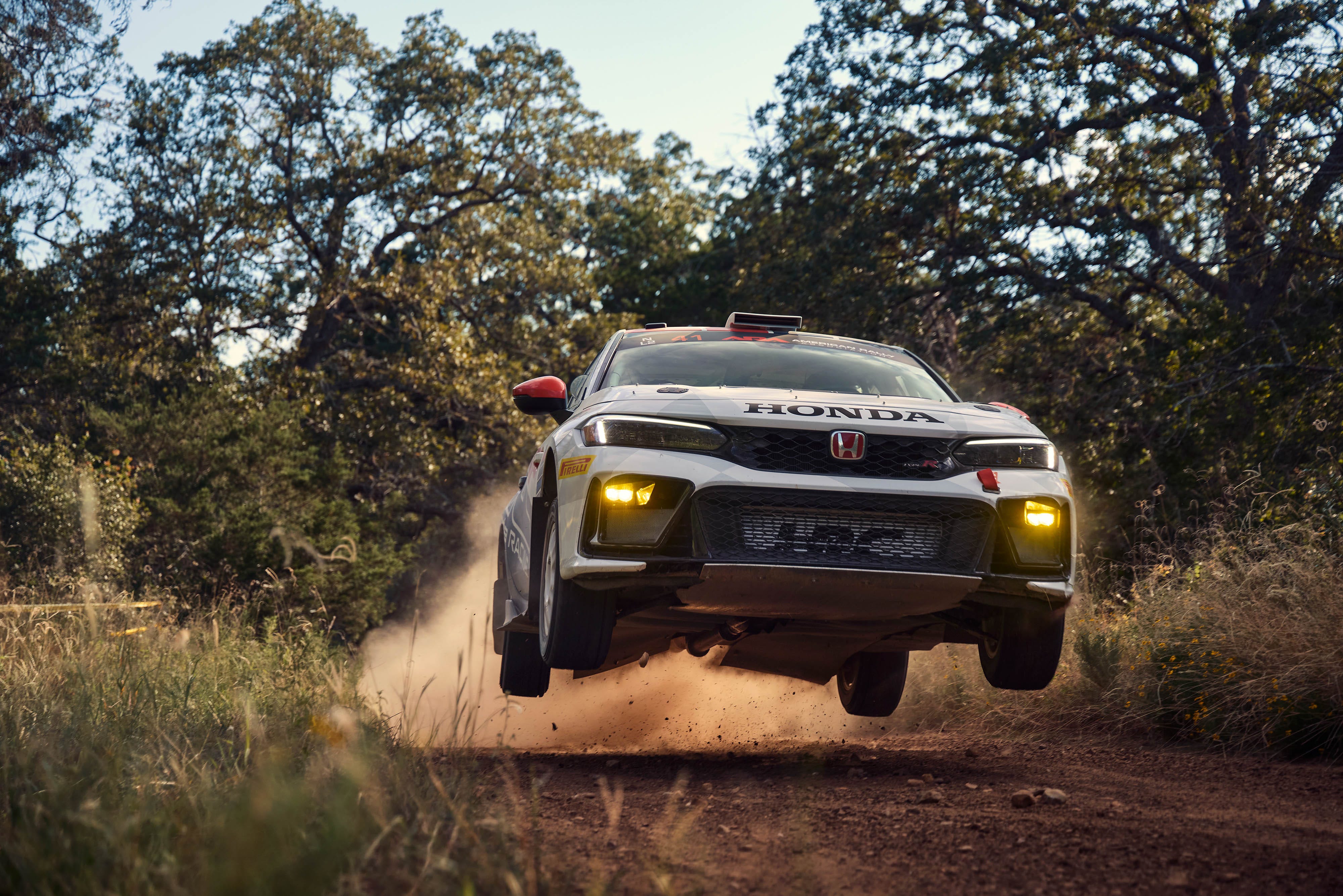 Honda Civic Type R HRC Rally XP Dites di Hutan Texas, Modal Balap Reli HRC