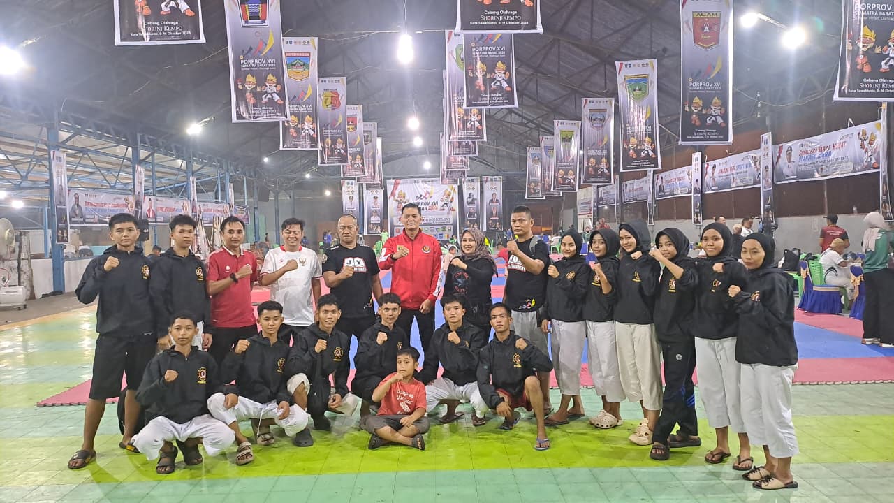 Kempo Kabupaten Solok Kantongi 4 Perunggu di Porprov XVI Sumbar, Satu Tiket Final Emas Menanti