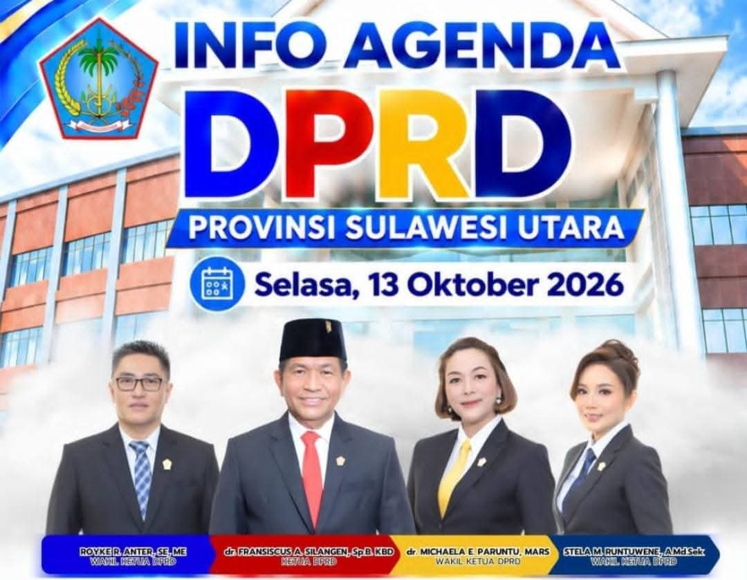 DPRD Sulut Gelar Rapat Pansus Bahas Ranperda Penyelenggaraan Perizinan Berusaha, Selasa 13 Oktober 2026