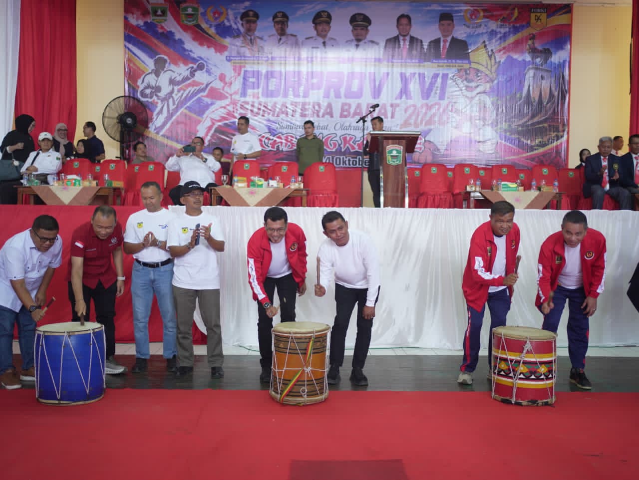 Porprov Sumbar XVI 2026: 357 Atlet Karate dari 17 Kabupaten/Kota Bertanding di Solok, 29 Nomor Diperebutkan