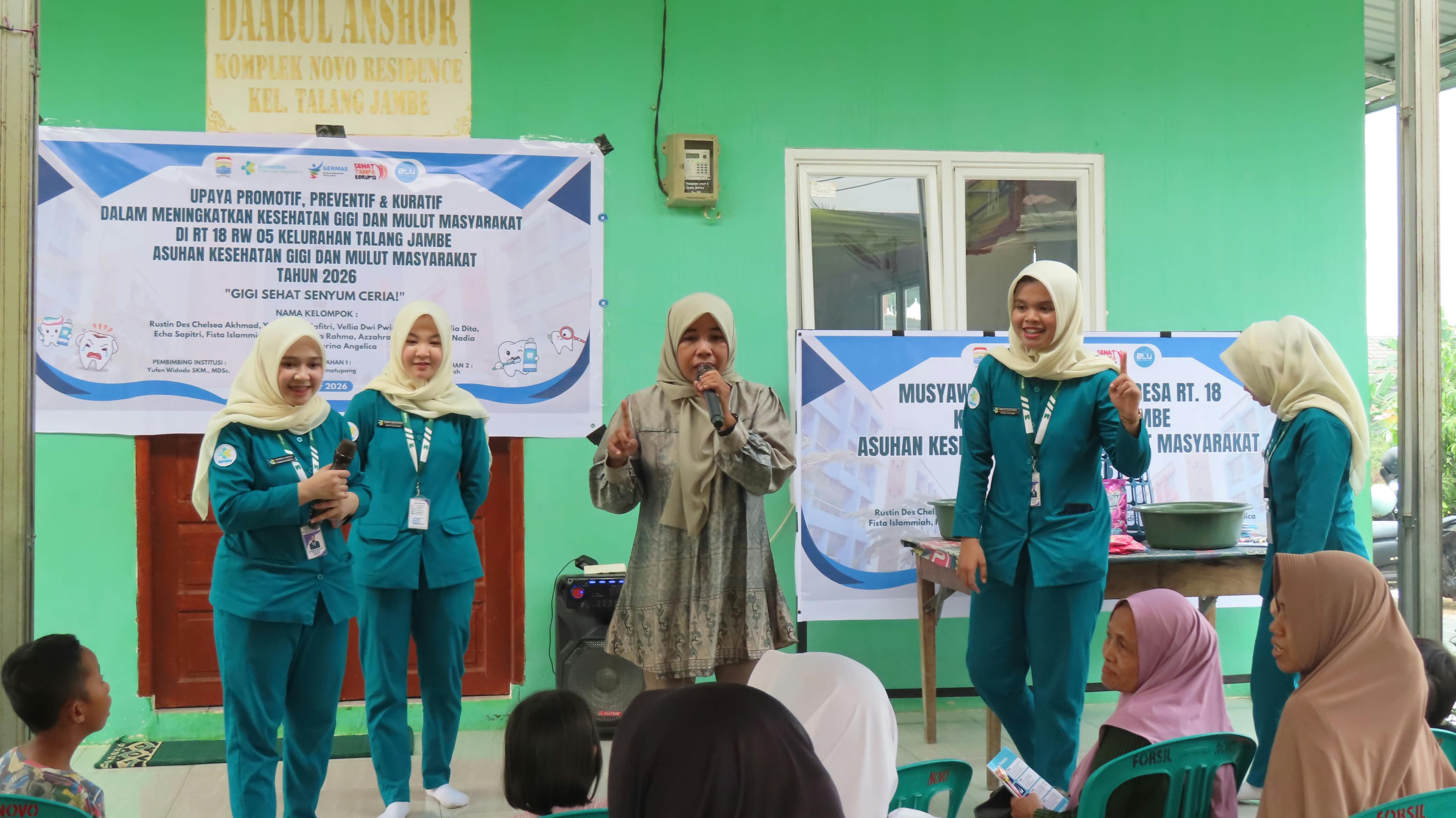 Warga Talang Jambe Palembang Bisa Periksa Gigi Gratis, Dapat Bonus Beras 5 Kg