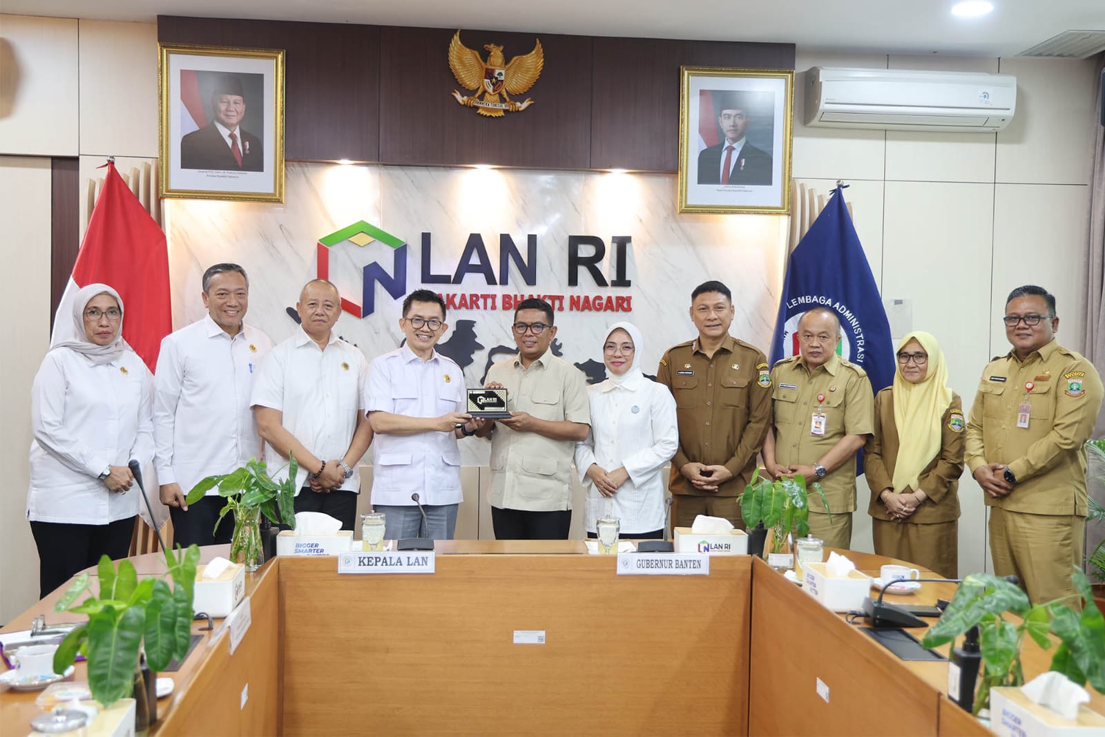 Gubernur Banten Andra Soni Matangkan Manajemen Talenta ASN bersama LAN RI di Jakarta