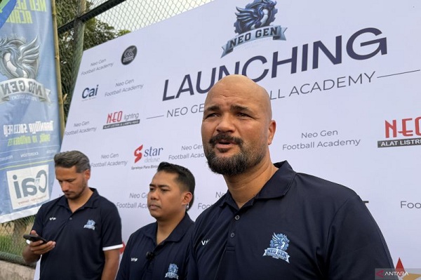 Mantan Pemain Timnas Sergio Van Dijk Dirikan Neo Gen Football Academy di Bandung, Bidik Turnamen Singapura