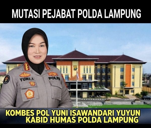 Mutasi Kapolda Lampung Berlanjut, Dirlantas Diganti Kombes Pol Muhammad Reza Chairul Akbar Sidiq