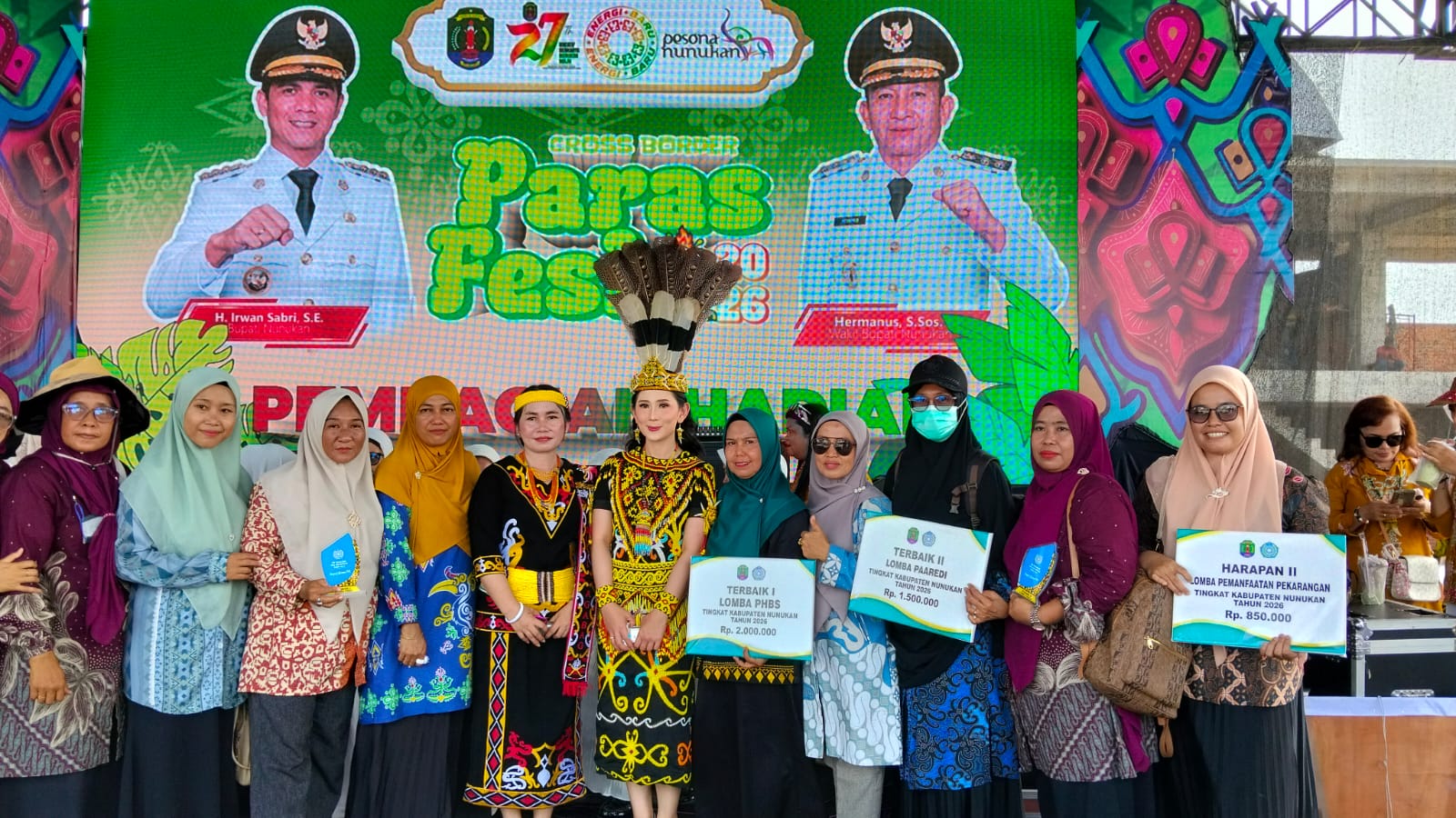 TP PKK Sebatik Timur Raih 3 Juara di Lomba PKK Nunukan, Camat Apresiasi Kerja Kader