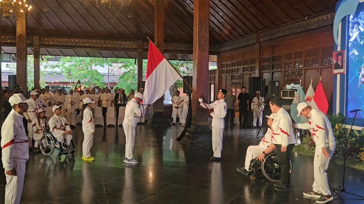 Kontingen Indonesia Berangkat dari Solo ke Asian Para Games Nagoya, Target 7 Emas dengan 219 Atlet dan Ofisial