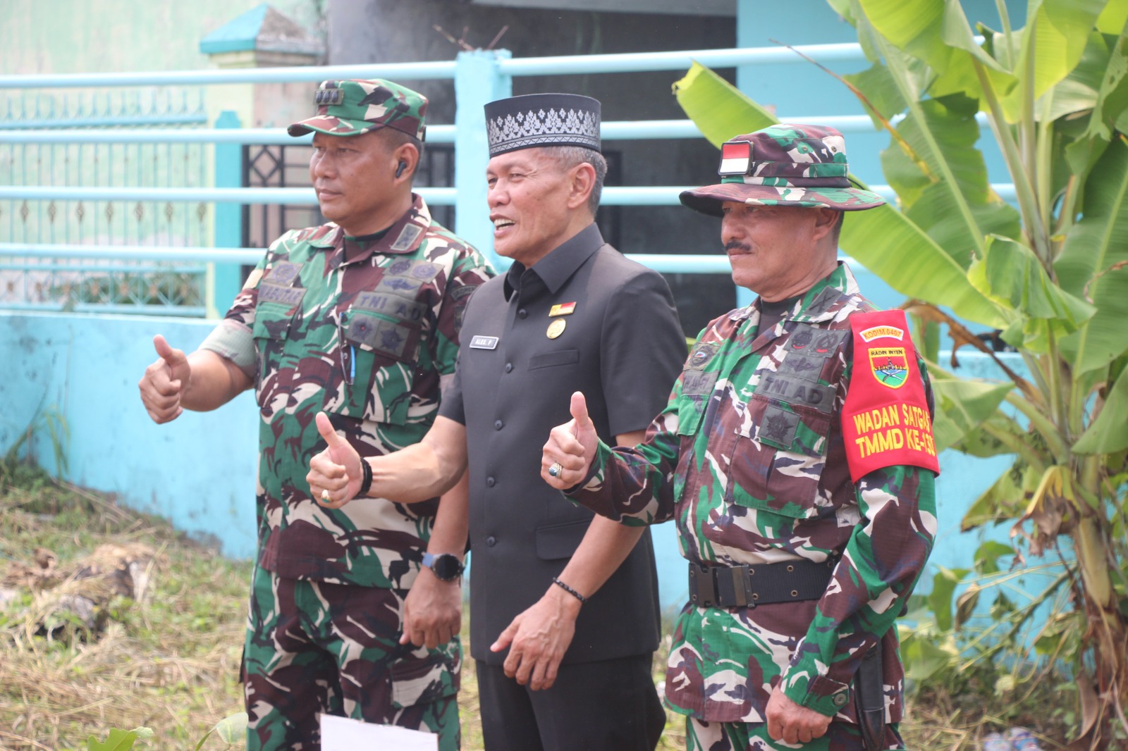 TMMD ke-130 Kodim 0407/Bengkulu Dibuka di Kandang Limun, Bazar UMKM Meriahkan Upacara