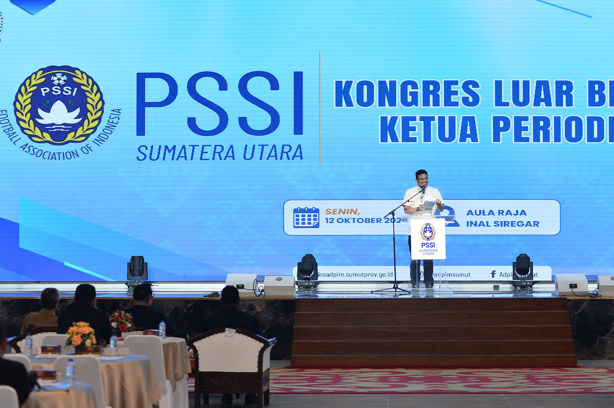 Ketua BTN PSSI Sebut Gubernur Sumut Bobby Nasution Satu-satunya Kepala Daerah Peduli Sepakbola Kelompok Usia