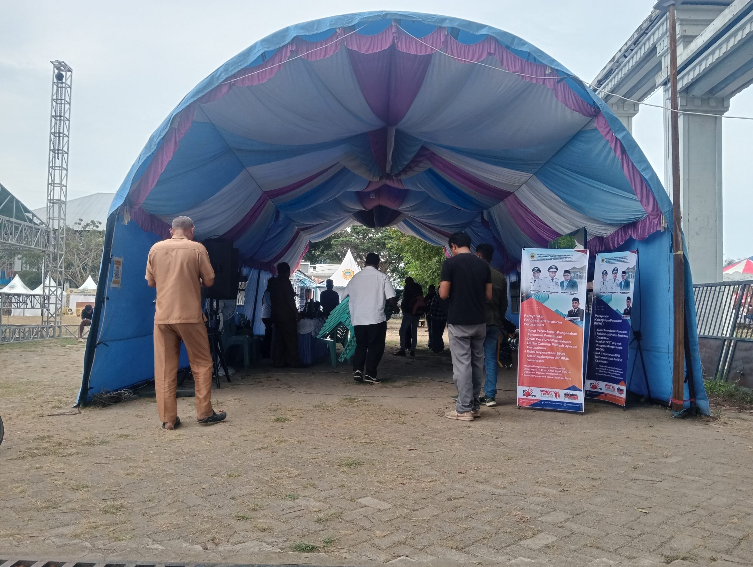 Disnakertrans Halmahera Tengah Buka Pelayanan Pencari Kerja Gratis di Pendopo Falcilno Weda hingga 30 Oktober 2026