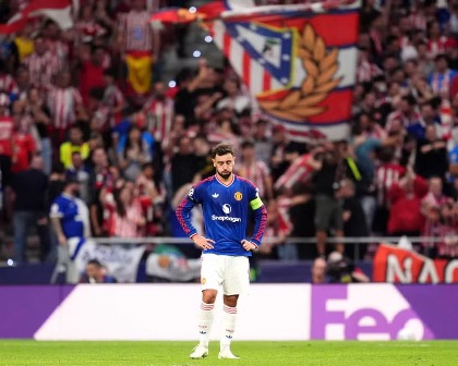 Manchester United Kalah 0-2 di Kandang Atletico Madrid, Leny Yoro Diganjar Kartu Merah
