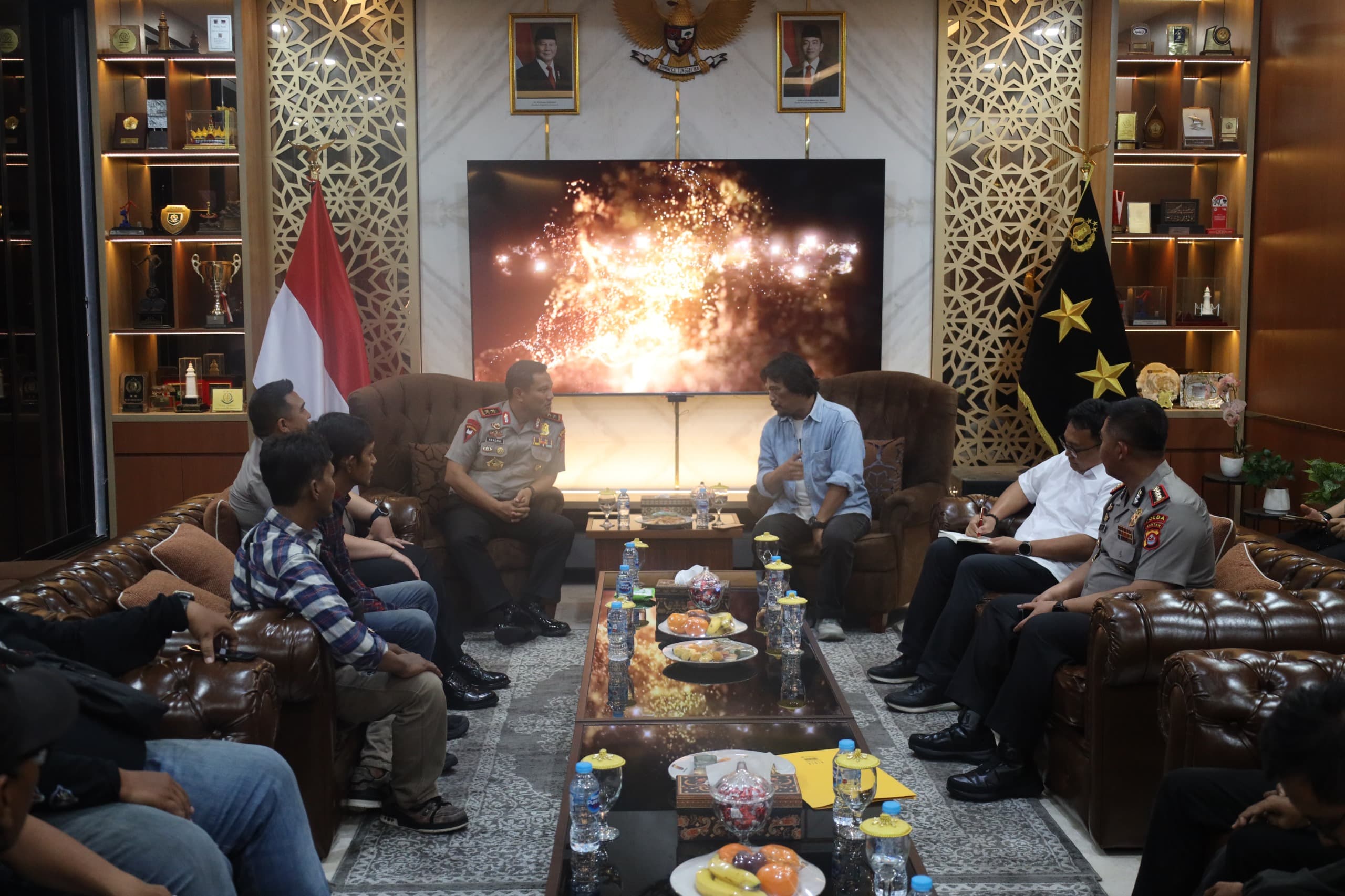 Kapolda Banten Buka Diri terhadap Kritik Wartawan, Perkuat Kemitraan Jaga Kamtibmas