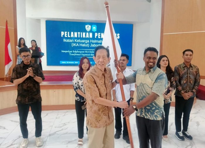 17 Putra-Putri Halmahera Utara Dilantik di Jakarta, Novet Charles Akollo Pimpin IKA Jabodetabek 2026-2031