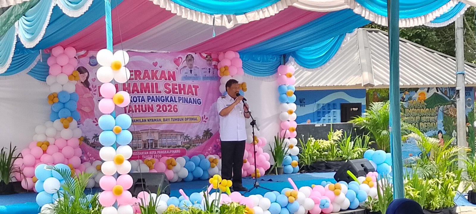 Dinkes Pangkalpinang Gelar Gerakan Ibu Hamil Sehat, Wali Kota Tekankan Tiga Aspek Kesehatan