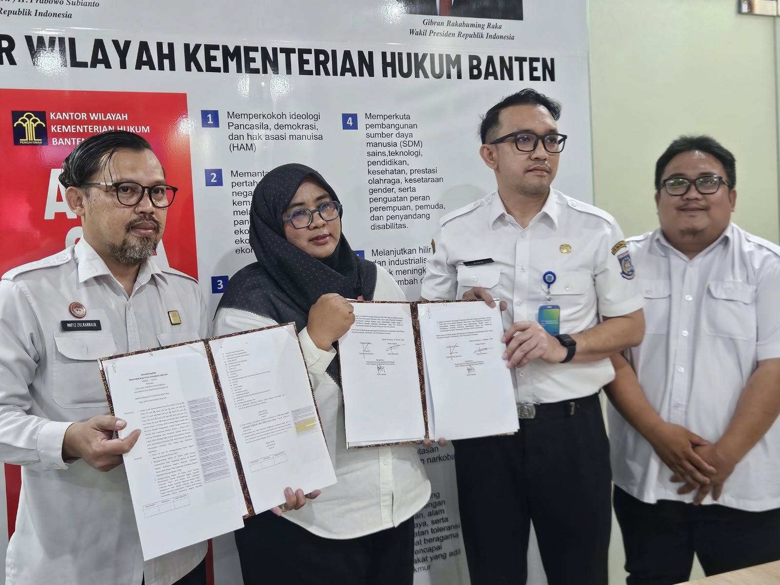 Kanwil Kemenkum Banten Harmonisasi 5 Raperda dan Raperwal Tangsel, Fokus APBD 2027 dan Retribusi Kesehatan