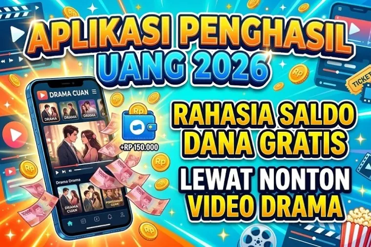 Aplikasi Penghasil Uang 2026 Tawarkan Saldo DANA Gratis Lewat Nonton Video Drama