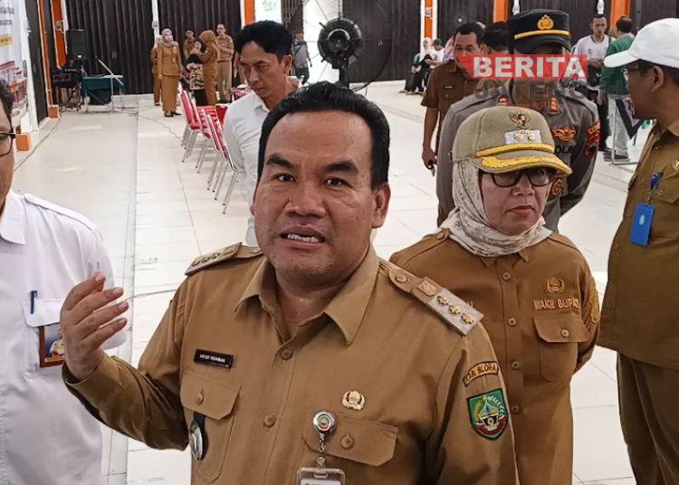 Bupati Blora Ingatkan Pedagang Pasar Ngawen Tak Jual Kios dan Los, Penempatan Digratiskan Sesuai Data Awal