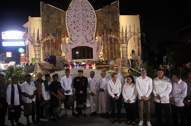 Pemkab Badung Gelar Doa Lintas Agama di Ground Zero Legian, Peringati 24 Tahun Tragedi Bom Bali
