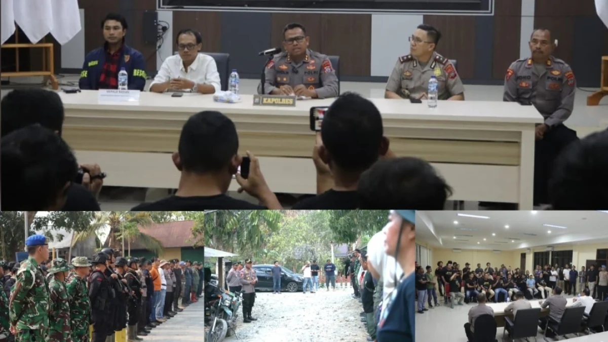 Polres Kotamobagu Hancurkan 15 Lubang Tambang PETI di Taman Nasional Bogani Nani Wartabone, 12 Motor hingga 78 Tenda Diamankan