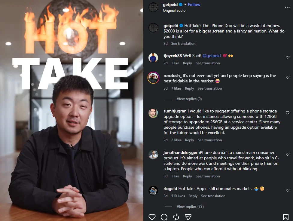 Carl Pei Kritik Harga iPhone Duo: Terlalu Mahal, Fitur Tak Selengkap iPhone 18 Pro