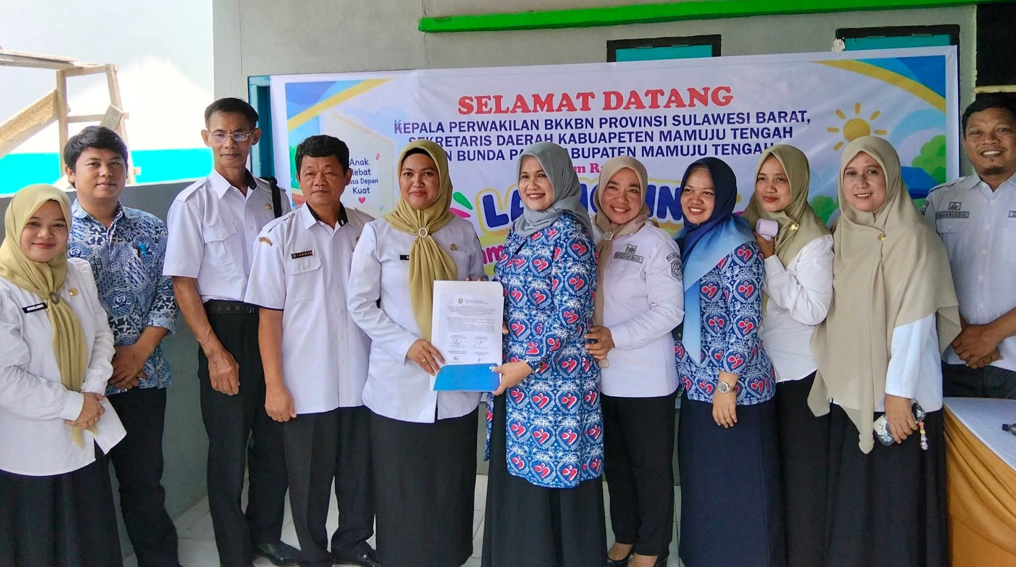 Pemprov Sulbar dan Pemkab Mamuju Tengah Luncurkan Tamasya di Daycare Al-Fatih Tobadak