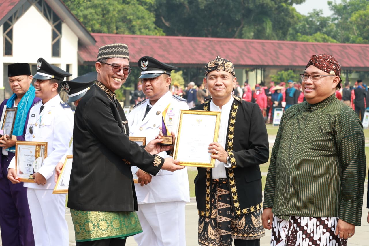 Kecamatan Tigaraksa Borong 4 Penghargaan di HUT ke-394 Kabupaten Tangerang, Ini Daftar Lengkapnya