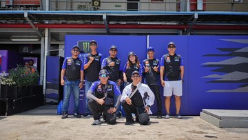 Yamaha Ajak Puluhan Konsumen Nonton MotoGP Mandalika, Paddock Tour