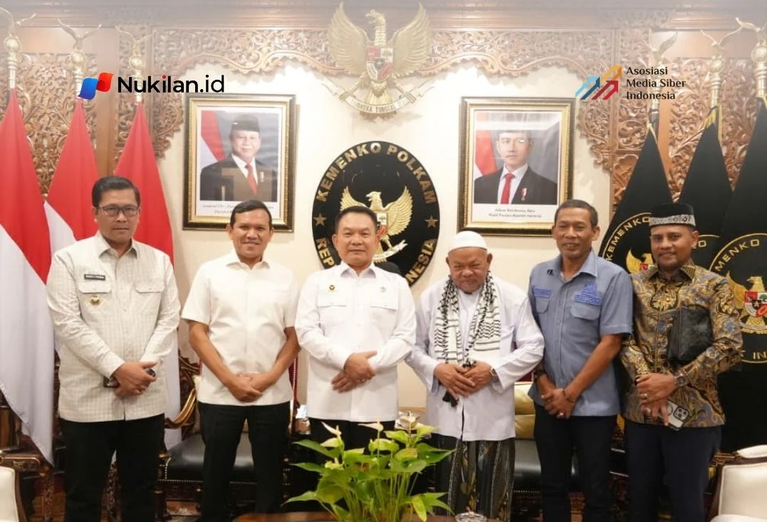 Wagub Aceh Dek Fadh Audiensi dengan Menko Polkam, Bawa Isu Pertanian dan Kebersamaan Ulama ke Jakarta