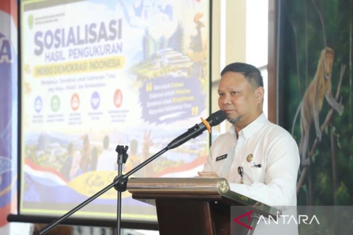 IDI Kaltim 2025 Naik ke Peringkat 9 Nasional dengan Skor 82,66, Kesbangpol Sebut Jadi Bahan Evaluasi