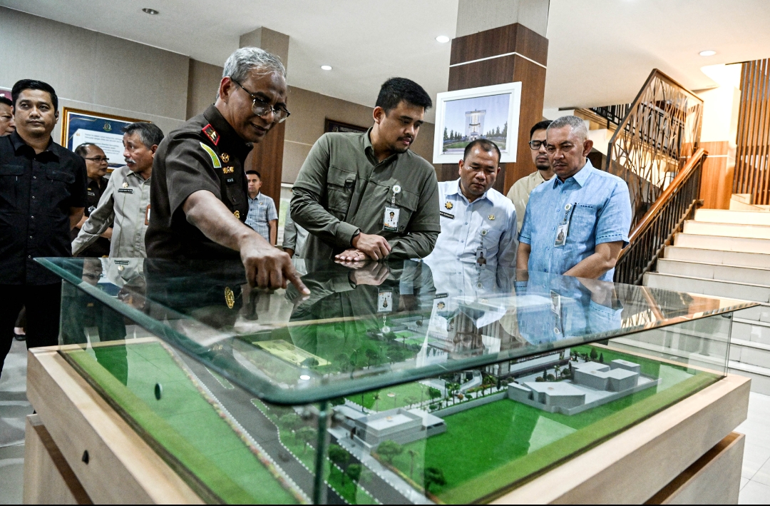 Gubernur Sumut Bobby Nasution dan Kejati Bahas Evaluasi Pembangunan 2026, Targetkan Gedung Kejati Rampung 2027