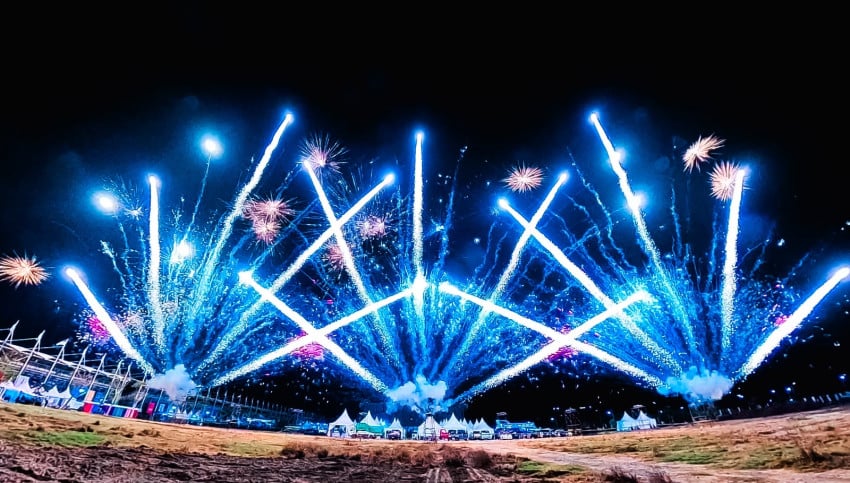 Mulia Fireworks SFX Pukau 157 Ribu Penonton di MotoGP Mandalika 2026