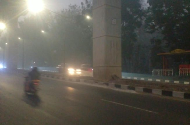 Kualitas Udara Palembang Masih di Level Berbahaya, IQAir Catat Indeks 1.322 di GP PLM